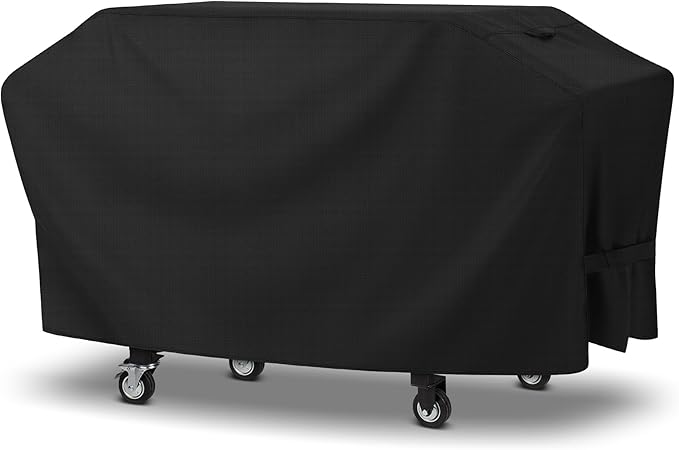 Unicook Griddle Cover for Blackstone 36 Inch 4 Burner Grill, Unique UV Resistant Waterproof Vinyl with Polyester Lining, Flat Top Gas Grill Cover for Pit Boss, Nexgrill, Camp Chef, Blue Rhino Razor