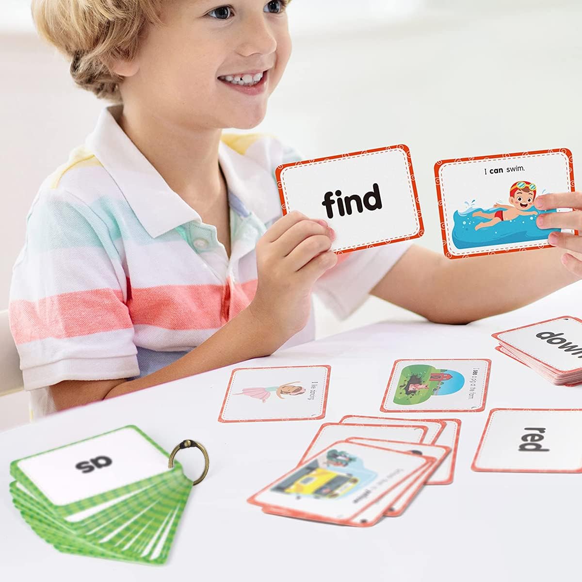 CooBigo 50 Pack Binder Ring, Metal Book Ring Paper Ring Holder 5/8-Inch Loose Leaf Binder Ring Clip for Index Card, Flash Card Ring, Card Calendar, Keychain Key Ring - Bronze