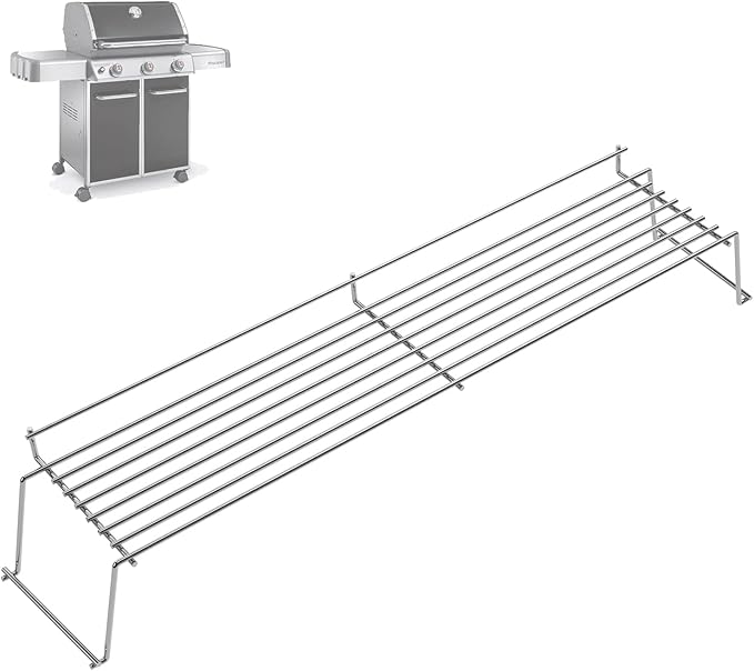 65054 Warming Rack for Weber Genesis 300 Grill Parts (2007-2016) Genesis E310 E320 E330, Grill Warming Rack for Weber Genesis Grill Parts Warming Rack for Weber 81323 62749