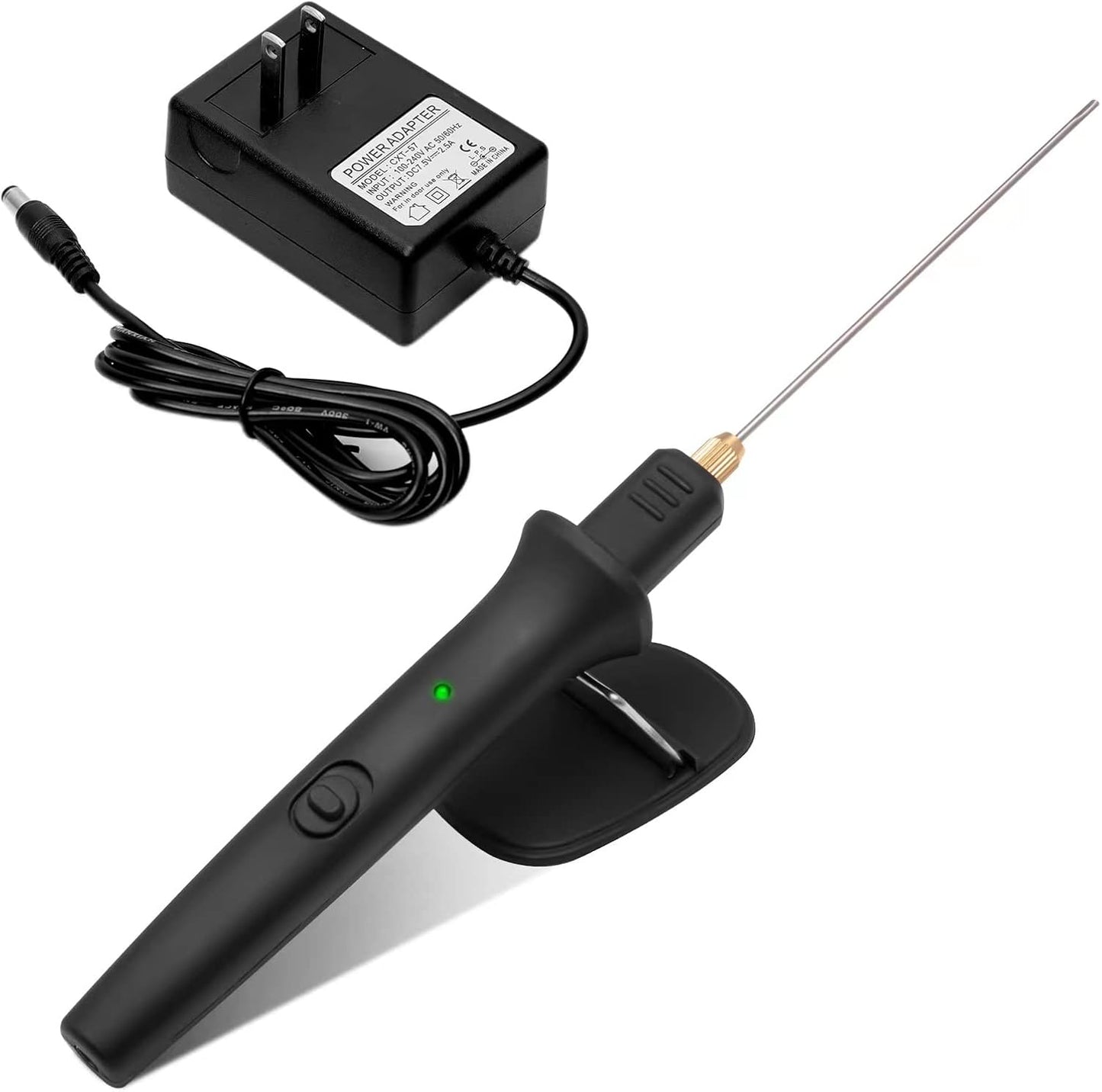 Foam Cutter, 10CM Styrofoam Cutter pen with Power Light, 100-240v / 15w Foam Cutter Electric Styrofoam Cutting Tool for Handcraft