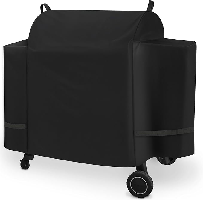 Grill Cover for Traeger Ironwood 885 BAC513 Wood Pellet Smoker Replacement Parts Full Length 600D Waterproof Outdoor BBQ Grills Covers