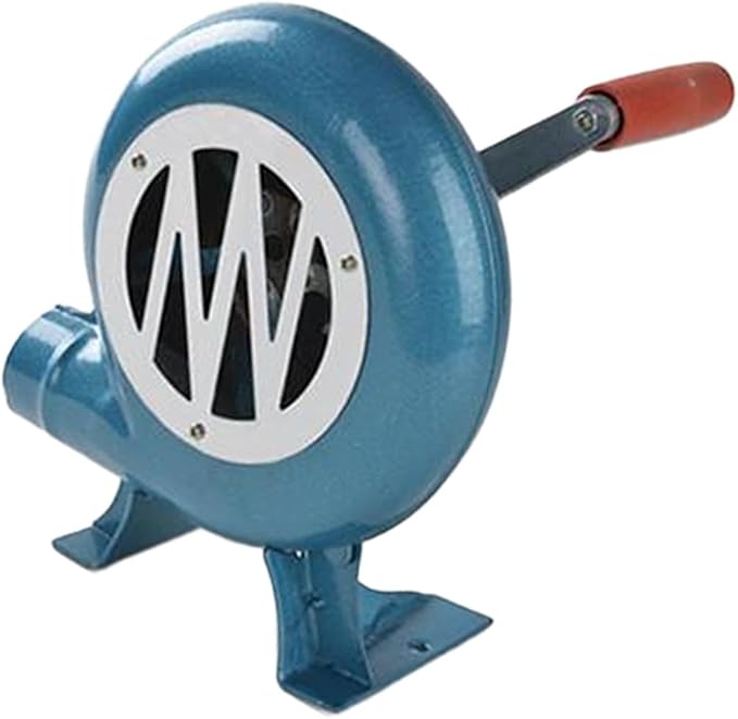 Air Blower Fire Blower Hand Cranked Fan Portable for Grill BBQ Outdoor Cooking Accessories
