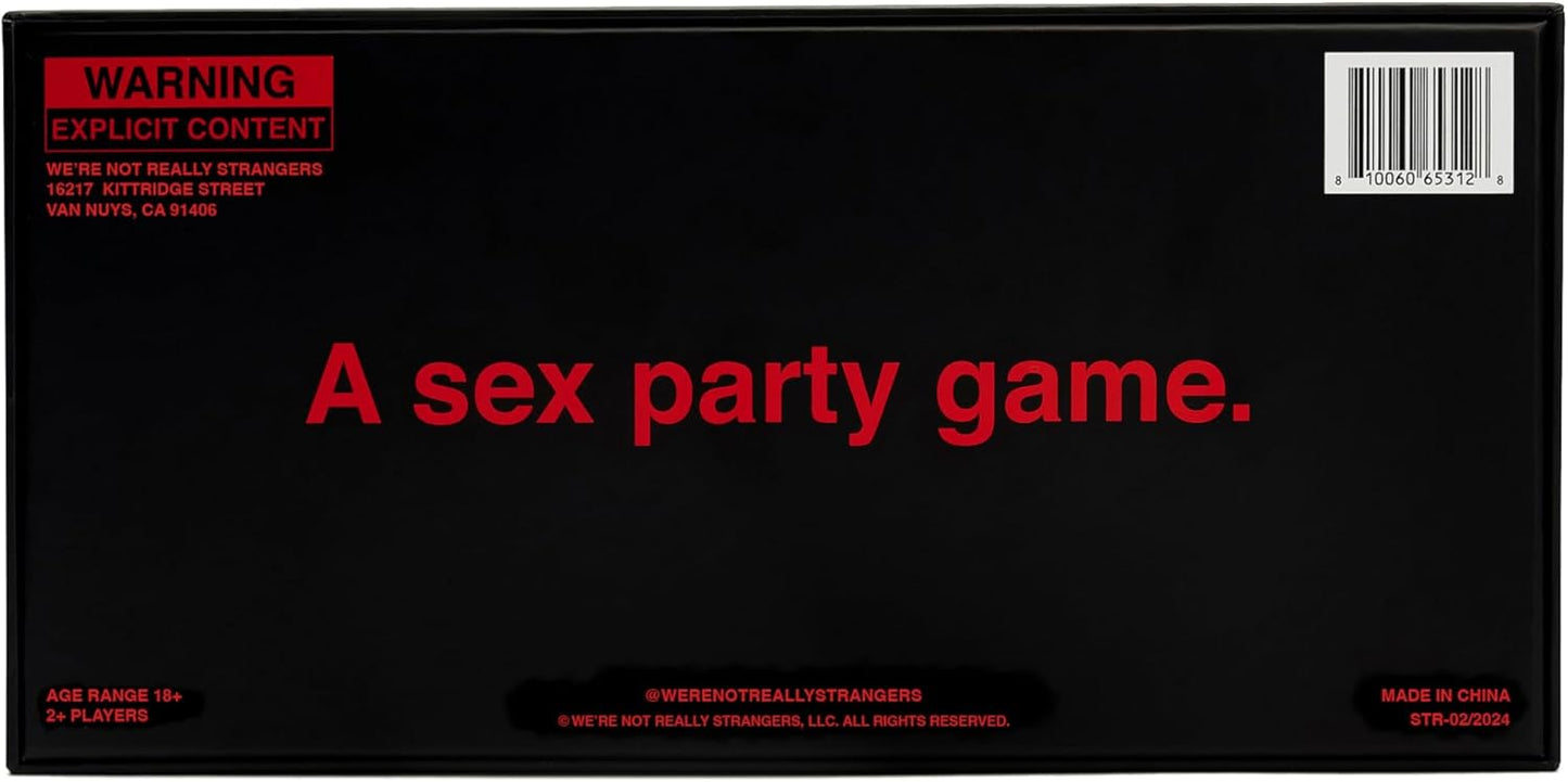 WE'RE NOT REALLY STRANGERS Adult Edition Card Game - 300 Conversation Cards for Memorable Game Nights, Parties, & Bachelorette Parties - Meaningful Games for Adults and Friends, 18+, 2-6 Players