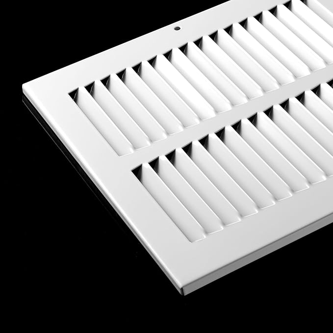20x12 Return Air Grille(Duct Opening Size),Air Return Vent Cover,Flat Vent Cover,Rejillas De Aire Acondicionado para Casa,Return Air Grilles,Outer Dimensions:21.75"Wx13.75"H(20"Wx12"H, Duct Opening)