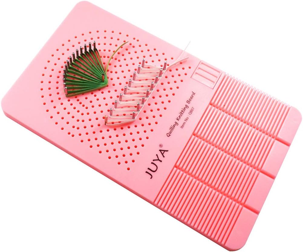 JUYA Quilling Paper and Tools Classic Set QK10 (Pink, Have Glue)