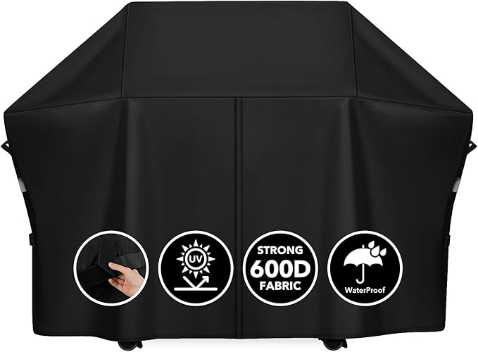 Heavy Duty 600D Grill Cover Fit for Napoleon 61500 Prestige PRO 500 and Prestige 500 Napoleon Rogue PRO 625 Gas BBQ Grill Accessories