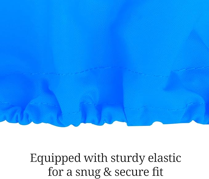Covers & All Round Table Top Cover, 18 Oz Heavy Duty Waterproof UV & Weather Resistant Patio Table Cover, Outdoor Table Cover for Patio Outdoor Furniture & Coffee Table (36" Dia x 4 H Inches, Blue)