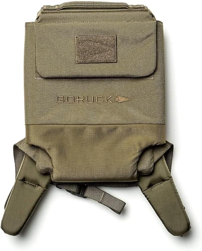 GORUCK Ruck Plate Carrier 3.0 - Streamlined Weighted Rucking Backpack w/Ergonomic Back Support & Extra Padded Straps - Compatible Ruck Plates, Ranger Green
