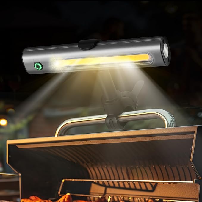 Grill Lights for Outdoor Grill Designed for Blackstone Weber Griddle, Magnetic BBQ Grill Light for Blackstone Griddle Accessories, Magnetic LED Grill Lights Gift for Men Women Dad Mom