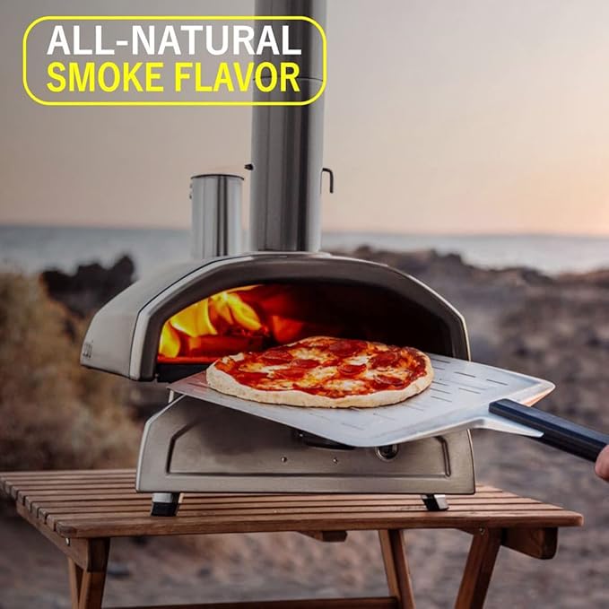 Old Potters Kiln Dried Mini Pizza Oven Cooking Logs~ 6 Inch Wood Logs for Grills and Smokers, Solo Stove Mesa XL Hickory~ 12 lbs, (790 Cubic Inches)