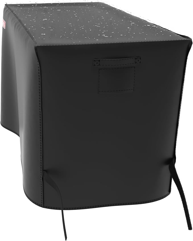45" Heavy Duty Waterproof Gas Grill Cover fits Weber Char-Broil Coleman Gas Grill-Black