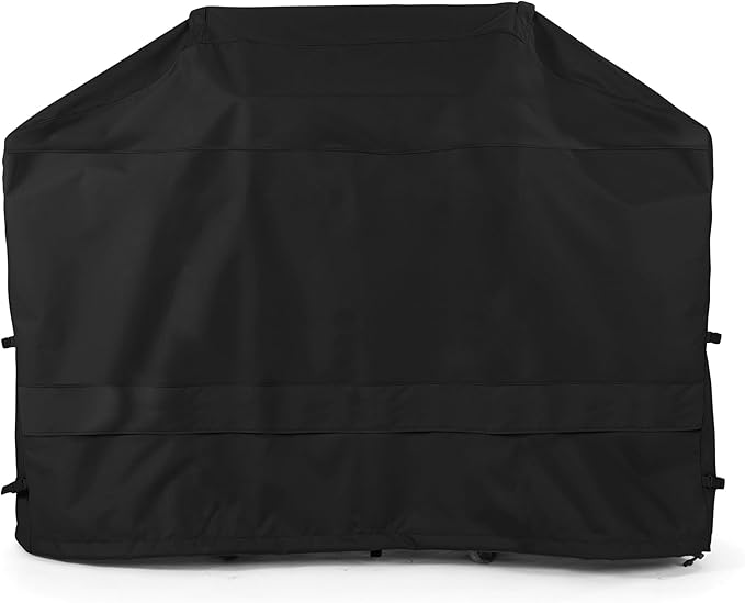 Covermates Grill Cover - Weather Resistant Outdoor Cover, Heavy Duty BBQ Covers for Large Outdoor Kitchen, Ultima 600D Polyester, 80 Inch, Ripstop Black