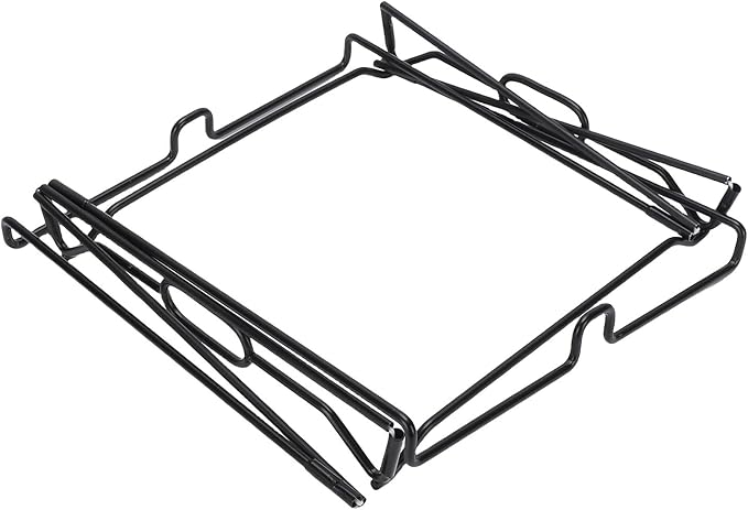 WALFRONT Trash Bag Holder, Stainless Steel, Easy Setup, Portable Design, 13 Gallon Capacity for Outdoor Camping and Parties