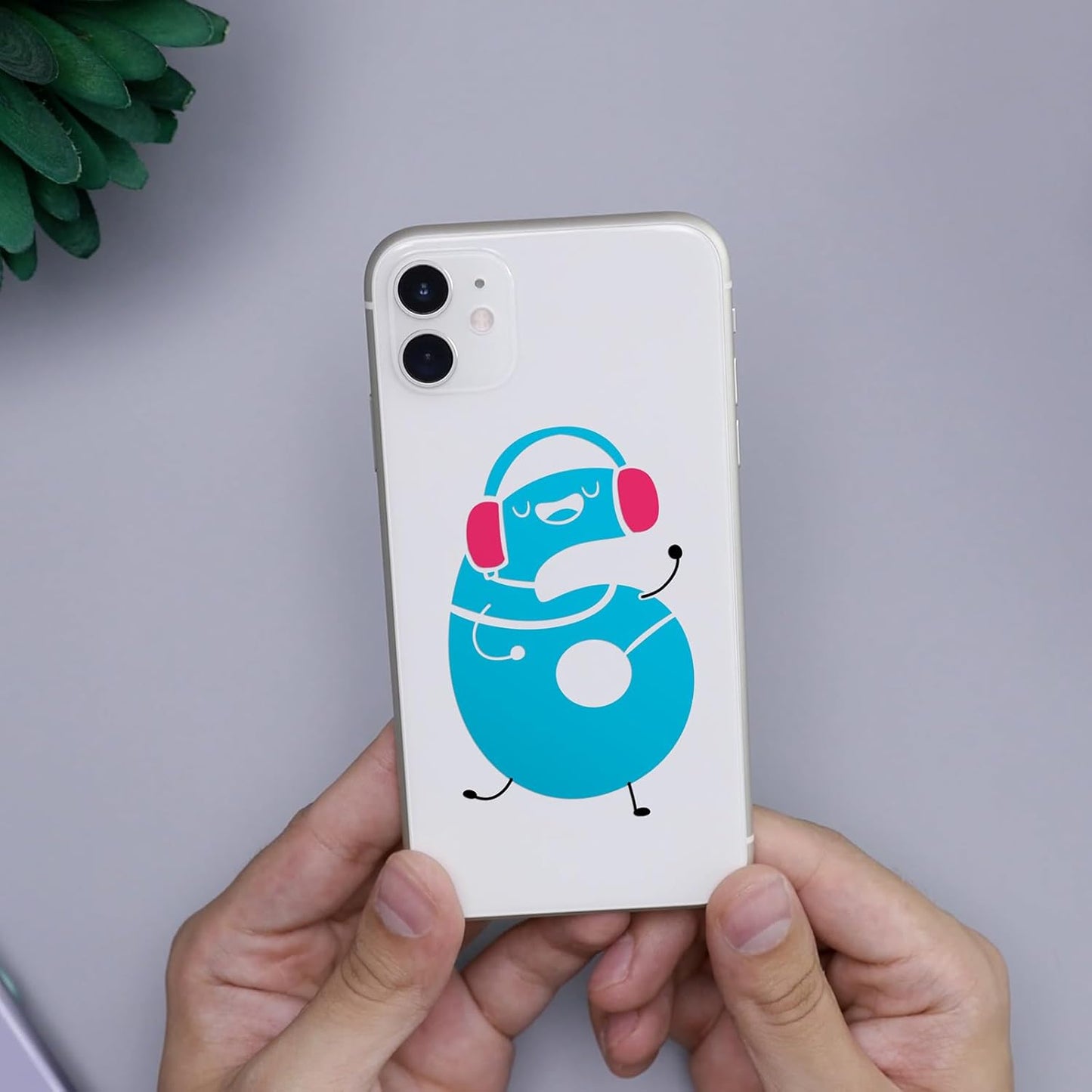 Ant Smart Adhesive Permanent Vinyl Compatible with Cricut Explore and Maker Series Without Cutting Mats, Create DIY Projects, Decals, Stickers & More (Light Blue, 13inch x 100ft)