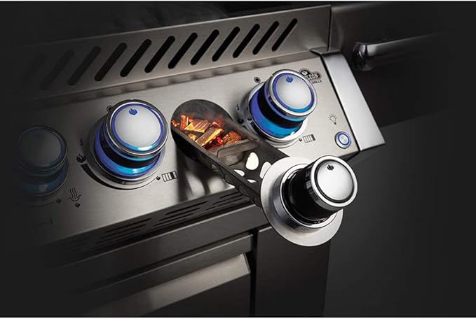 Napoleon BIPRO825RBIPSS-3 Built-in Prestige PRO 825 RBI Propane Gas Grill Head, sq.in. + Infrared Infrared Bottom andRear Burner, Stainless Steel