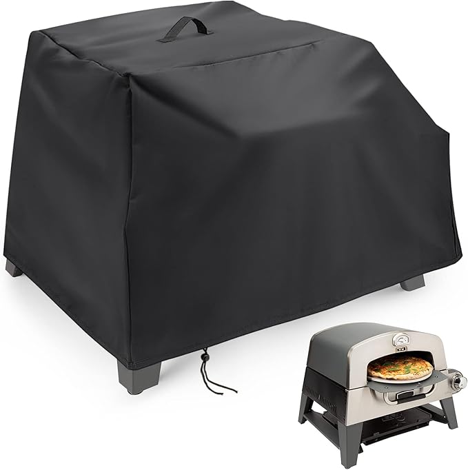 Pizza Oven Cover for Cuisinart CGG-403 3-in-1 Portable Pizza Oven,Waterproof Pizza Grill Cover All Season Protection (27.9 x 21.2 x 17.7 inch)