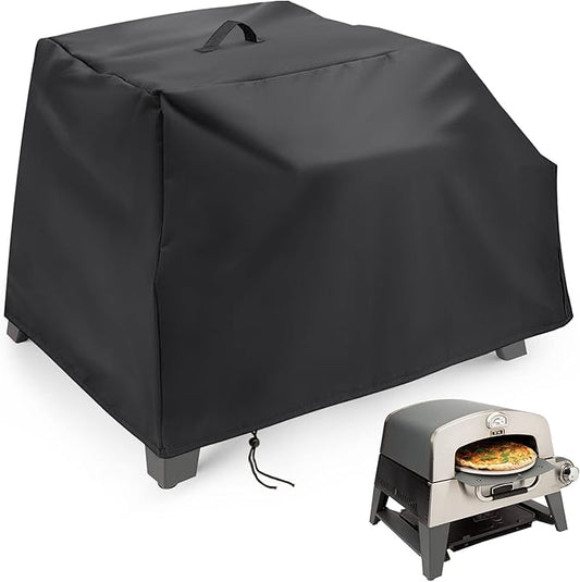 Pizza Oven Cover for Cuisinart CGG-403 3-in-1 Portable Pizza Oven,Waterproof Pizza Grill Cover All Season Protection (27.9 x 21.2 x 17.7 inch)