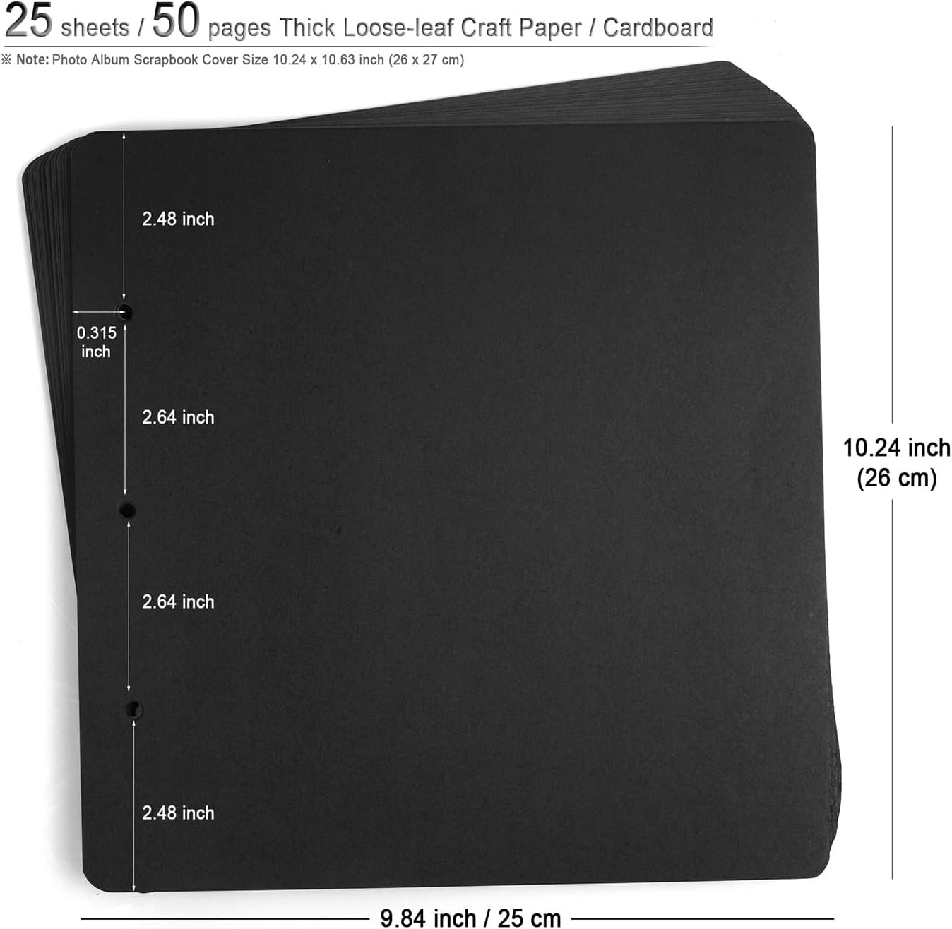 Photo Album DIY Scrapbook, 10x10 inch 50 Pages Vintage Leather Cover Three-Ring Binder Picture Booth Albums + 9 Colors 408pcs Self Adhesive Photos Corners for Memory Keep (Family Tree, Cyan)