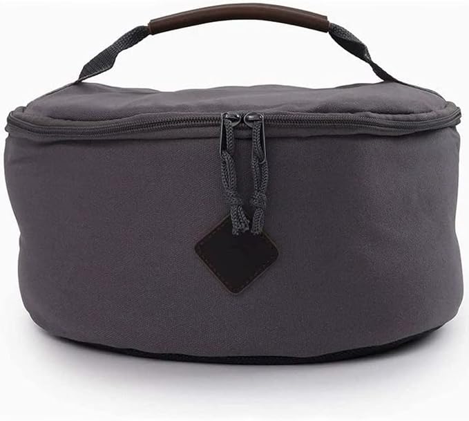 Barebones Padded Utility Storage Bag – 7L Durable Canvas Storage for Camping Gear, Lanterns, Tableware – Zipped Top, Padded Walls, Shoulder Strap, and Multiple Compartments for Travel or Outdoor Use
