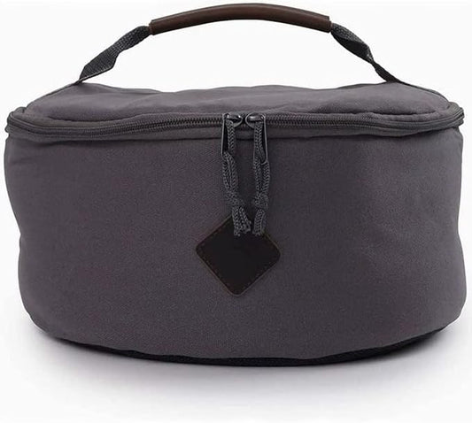 Barebones Padded Utility Storage Bag – 7L Durable Canvas Storage for Camping Gear, Lanterns, Tableware – Zipped Top, Padded Walls, Shoulder Strap, and Multiple Compartments for Travel or Outdoor Use