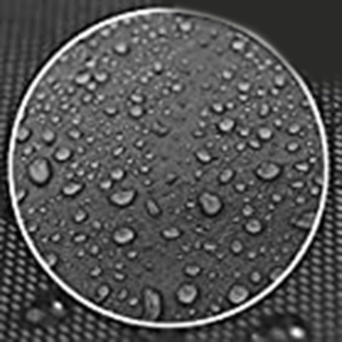 4-Piece Outdoor Furniture Covers, 420D Waterproof Windproof Set for Patio Chairs, Sofa & Table, with Drawstring, Black Oxford Fabric(Black 420D)
