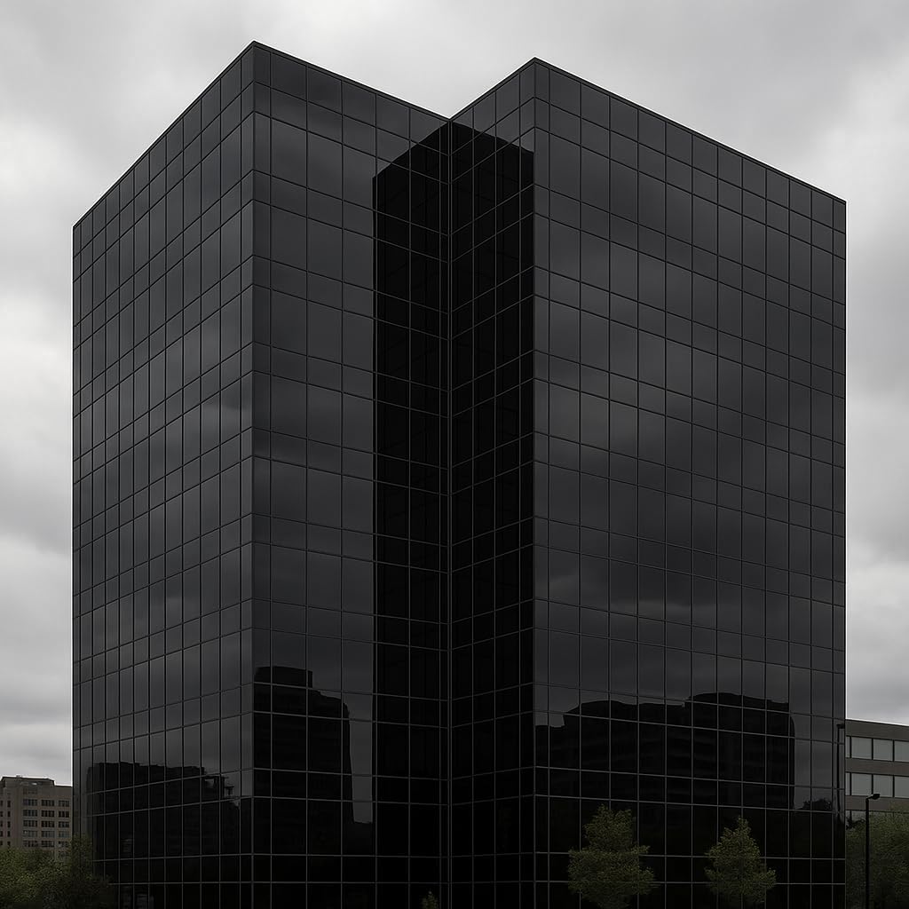 Rockrose Professional Blackout Window Tint for Home – Sun Blocking Privacy Film for Home Offices Room Darkening Heat Blocker with 99% UV Protection – Total Blackout 48in x 100FT