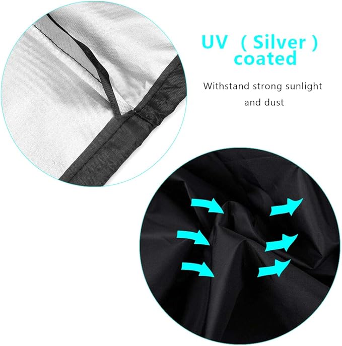 30-Inch Fire Pit Cover for 28-32 inch Round Fire Pit, Heavy Duty 300D Oxford Fabric Waterproof Dustproof Fire Bowl Cover All-Season Protection 32"Dia x 16"H