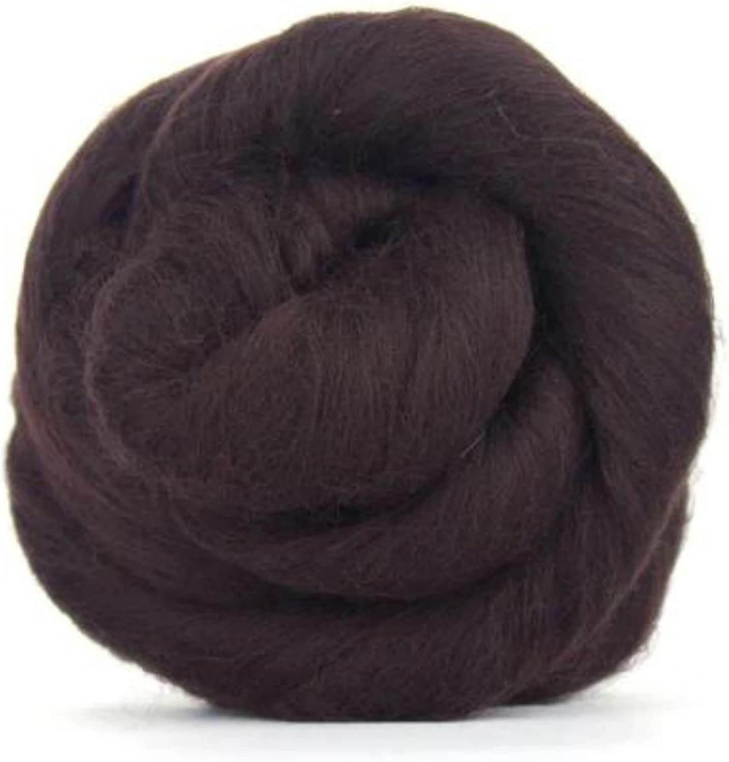 Revolution Fibers Merino Wool Combed Top | 1 lb Premium Wool Roving | 22 Micron, Best Merino Wool for Spinning, Tapestry, Needle Felting, Big Yarn Roving and Wall Hangings (Mocha)