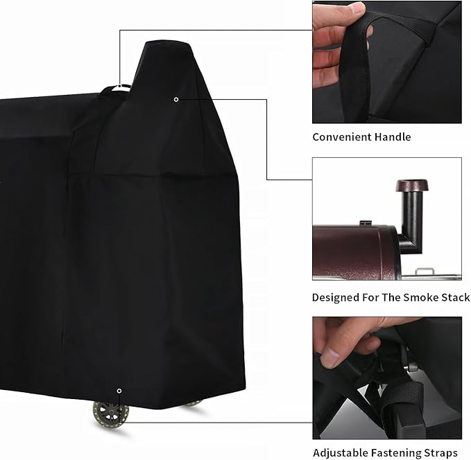Grill Cover for Pit Boss Grill Cover, Austin XL,1000S, 1000SC, 1000SQ, 1000SC2, 1100 Pro, 1000/1100/1150/1500 Series, 1000 Series Wood Pellet Grills, 600D Waterproof Pit Boss Accessories
