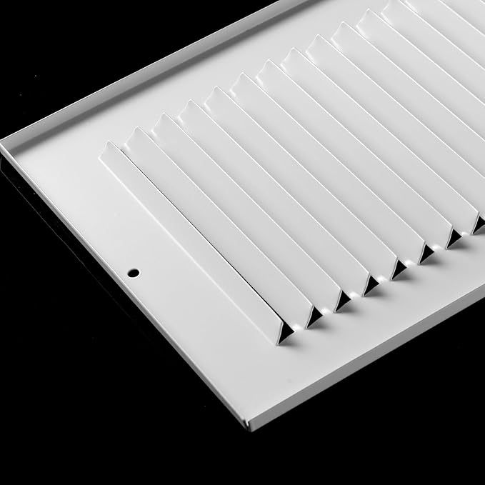 8x10 Vent Cover(Duct Opening Size),Air Return Vent Cover,Flat Vent Cover,Rejillas De Aire Acondicionado para Casa,Return Air Grilles,Outer Dimensions:9.75"Wx11.75"H(8"W x 10"H, Duct Opening)