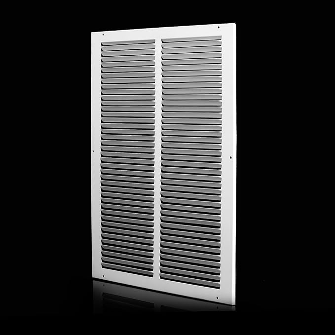 14x20 Return Air Grille(Duct Opening Size),Air Return Vent Cover,Flat Return Air Grilles,Cold Air Return Vent Cover,14x20 Air Return Grille,Outer Dimensions:15.75"Wx21.75"H(14"W x 20"H, Duct Opening)