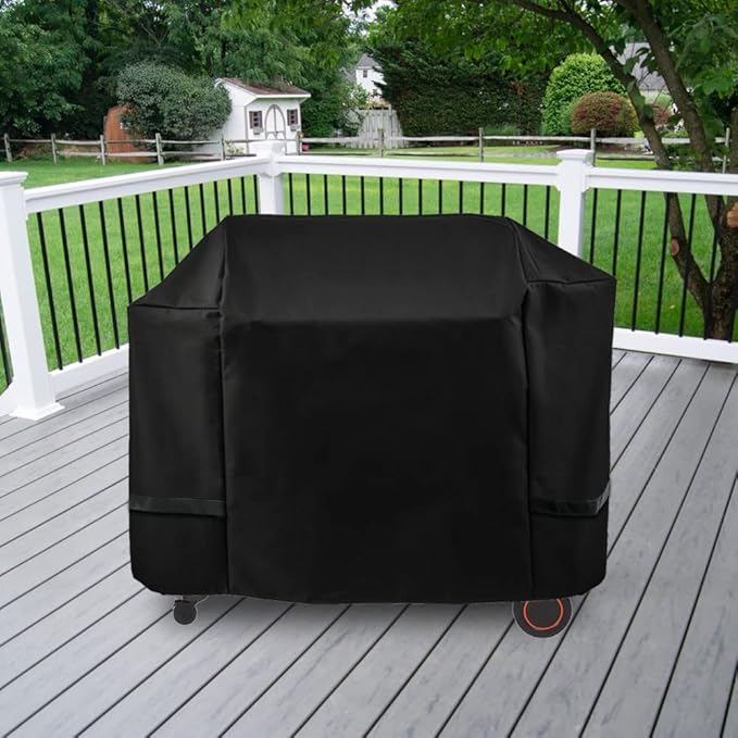 ZJYWSCH Grill Cover for Traeger Timberline 1300 Pellet Grill Smoker Outdoor Waterproof Traeger Timberline 1300 Pellet Grill Cover Full Length BAC360 Heavy Duty