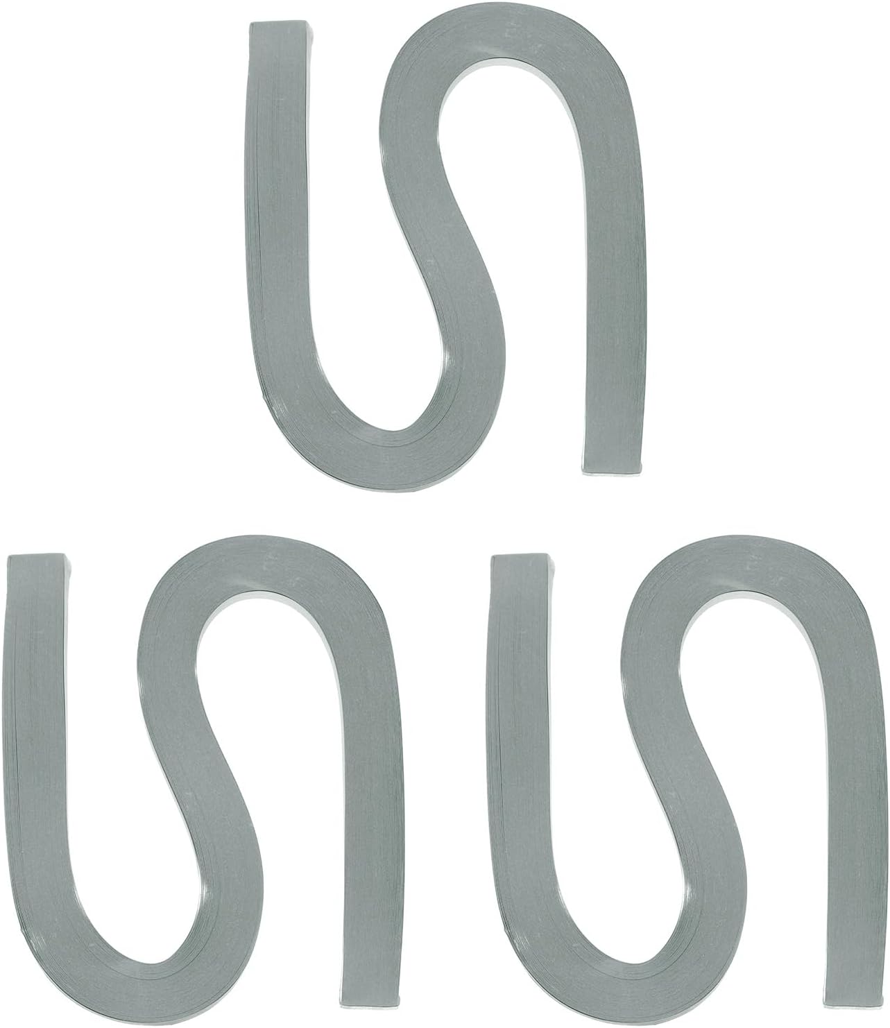 PATIKIL 360pcs Quilling Paper Strips Paper Flowers Quilling Kits 3/8"(10mm) Origami Paper for Adults Beginner Art Craft, 21"(54cm) Gray