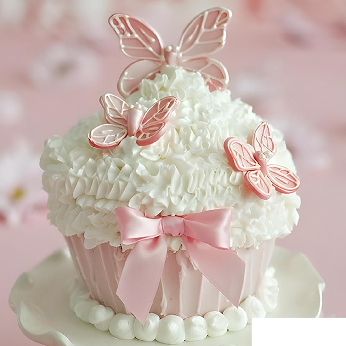 1" x 100 Yards Light Pink Polyester Satin Ribbon Single Faced Bulk Fabric Ribbons for Gift Wrapping, Crafting, Bows Making, Flower Bouquet, Wedding, Home Decor