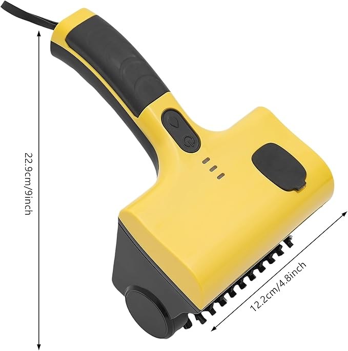 Cordless Electric Grill Cleaning Brush, Outdoor Grill Cleaner with Water Spray, Speed Adjustment Battery Operated Grill Brush, Power Grill Grate Cleaner for BBQ, Floors and Kitchen