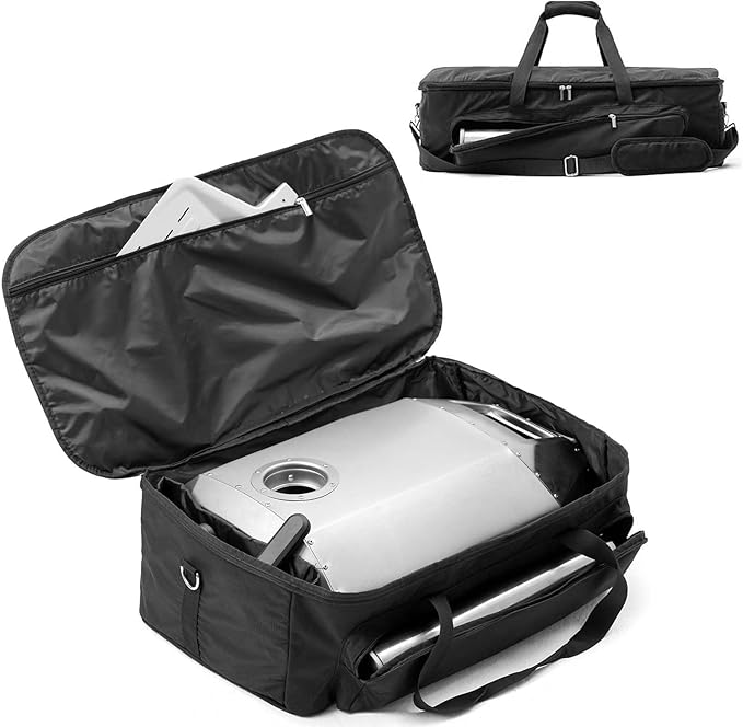 NOELIFE 6mm Padded Bag for Ooni Karu 12 and Karu 2, Outdoor Portable Carrying Case with Pockets for Ooni 12G Pizza Oven Accessories, Heavy-Duty and Water Resistant (Oven Not Included)