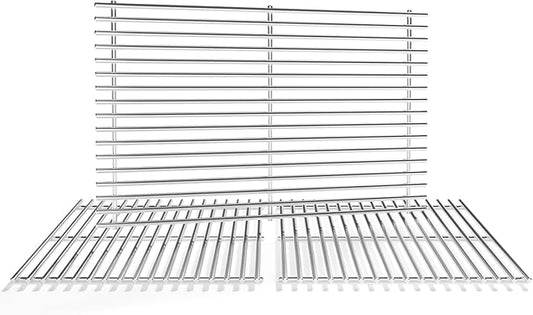3Pack Stainless Steel Replacement Grill Parts for Weber Genesis 2 GS4 Grates 66089 66097 LX 400 SER GBS S-435, Weber Genesis II E-410, E-435, S-435, SE-410, Kitchen-aid 720-0856V 740-0781