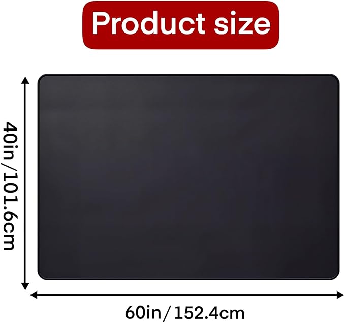 60x40 Inch Under Grill Mats for Outdoor Grill, Double-Sided Fireproof Waterproof Oil-Proof BBQ Mat for Fire Pit, Deck & Patio Protector Mat