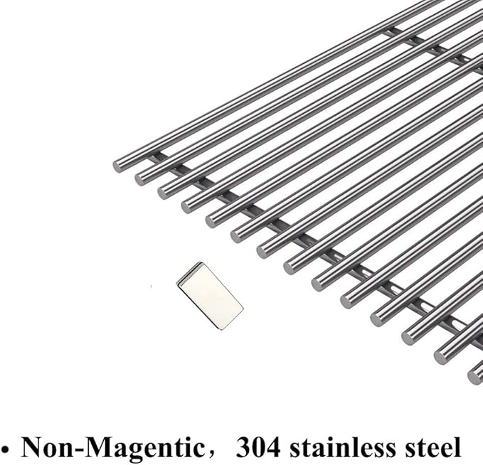 S720-0896 (3-Pack) 17" Stainless Steel Cooking Grate for Homedepot Nexgrill 720-0896B 720-0896 720-0896BK 720-0896E 720-0896C 720-0896CP 720-0898 720-0898A