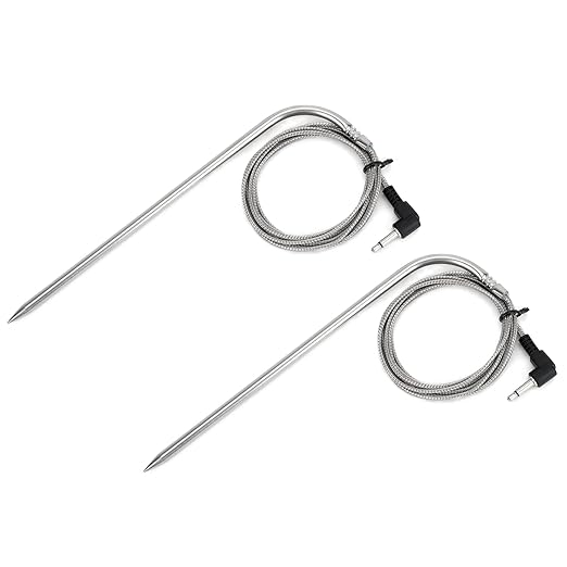 Stanbroil Replacement Meat Probes for Pit Boss Pellet Grill and Smoker, 3.5mm BBQ Temperature Probes, 2 Packs