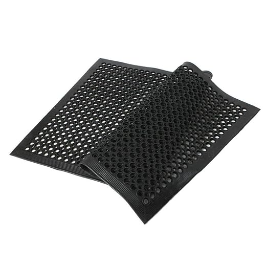 Anti-Fatigue Non-Slip Rubber Floor Mat Heavy Duty Mats 36"x60" for Outdoor Restaurant Kitchen Bar