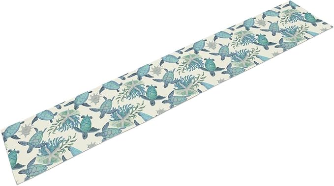 Rooster Table Runner, Rustic Farmhouse Country Cottage Farm Animal Sunflower Retro Checked Table Runner Seasonal Holiday Home Kitchen Dining Table for Home Party Decor 13"x108"
