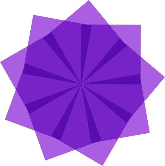 Lystaii 9pcs Lighting Gel Filter 11.8 x 11.8 Inches Gel Light Filter Color Correction Colored Overlays Transparent Color Filters Film Plastic Sheets for Film, Video, Photo, Stage Studio (Purple)