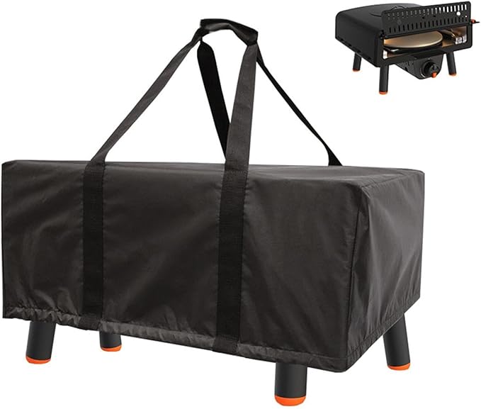 Outdoor Pizza Oven Cover,Dustproof Portable Guard Waterproof Cover for Backyard Picnic Travel Tabletop Pizza Oven