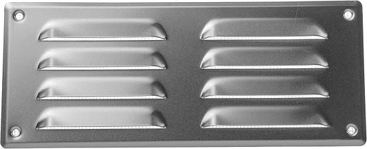 Repa Market 10" x 4" Inch (Outer Dimensions) Aluminium Air Vent Cover - Steel Return Air Grilles - for Ceiling and Sidewall - HVAC - with Protection Screen (10.24" x 4.13" Inch)