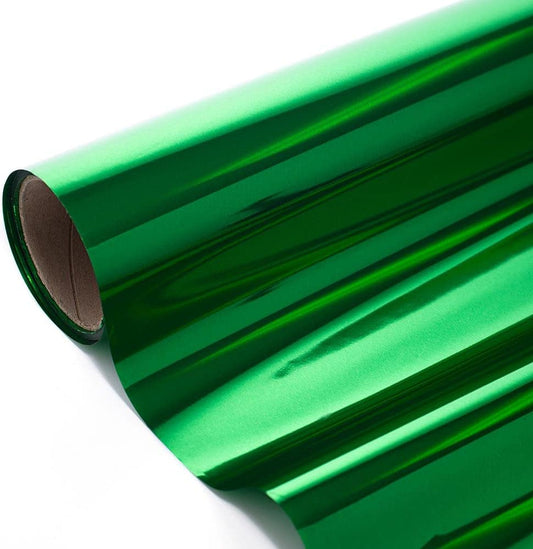 Anderson's Green Shiny Metallic PVC Roll: 47" x 100' Flame-Resistant Event Decor for Weddings, Parties, Photo Booths, Gift Wrap, Table Covers, Backdrops, Crafts & Holiday Decorations
