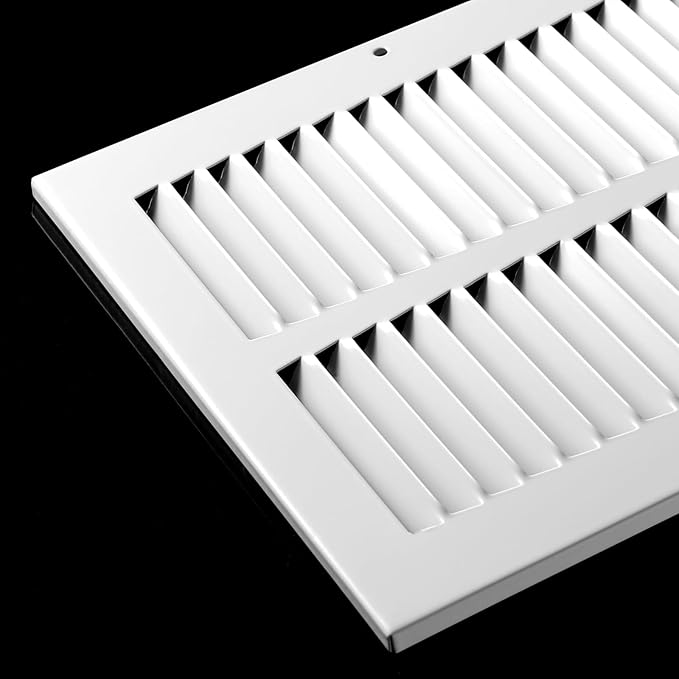 12x8 Vent Cover(Duct Opening Size),Air Return Vent Cover,Flat Vent Cover,Rejillas De Aire Acondicionado para Casa,Return Air Grilles,Outer Dimensions:13.75"Wx9.75"H(12"W x 8"H, Duct Opening)