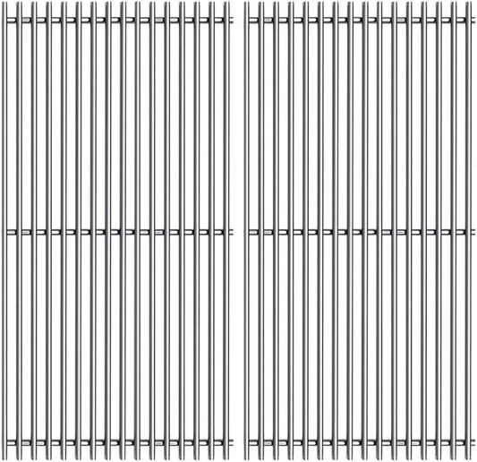 146.16197211 (2-Pack) 16 1/5” Stainless Steel Grates for Kenmore 146.10016510,146.46365610 146.16142210 146.16198211 146.46366610 146.46372610 PG-40409SOLB 146.34461410 146.16197211