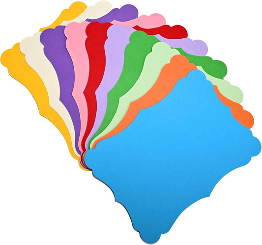 50-Pack 5x7 Inch Premium Blank Cardstock - 250GSM Heavyweight Printable Paper for Invitations, Greeting Cards and Craft Projects