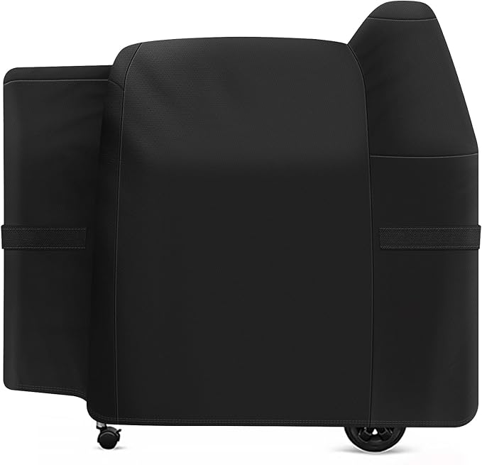 i COVER 600D Grill Cover for Pit Boss 820-850 Series, Heavy-Duty Premium Canvas BBQ Covers for PitBoss Smoker, Wood Pellet Cover for Pit-Boss Z-Grill 700, 820 Deluxe, Pro 850